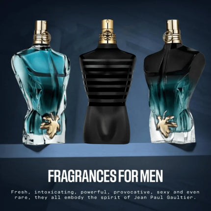 Jean Paul Gaultier Le Beau Le Parfum 4.2Oz Men's Perfume, Long Lasting Fresh Oriental Scent, Elegant Luxury Fragrance, Popular High Demand Designer Perfume