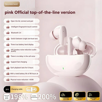 Lenovo New Wireless Earphone Bluetooth Headsets TWS 5.3 Stereo Earbuds Hifi Headphones HD Microphone For Iphone And Android