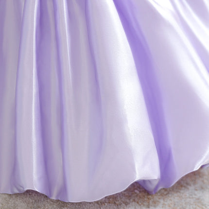 Toddler Flower 1st Birthday Party Baby Girls Dress Elegant Wedding Bridesmaids Princess Dress Girl Bow Baptism Banquet Prom Gown