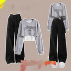 Gray Sweater Vest Two Pieces / L
