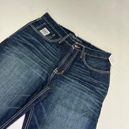 CINCH Relaxed Fit White Label Jeans Men's Sz 33 X 36 Stonewash Indigo MB92834019