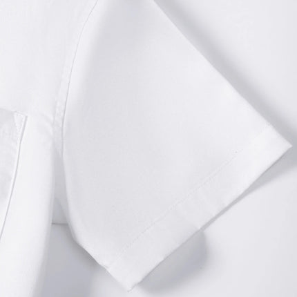 Boys Dress Shirt Teenage Easter Church Wedding Clothing Kids School Graduation Birthday Gift Photography Daily White Clothes