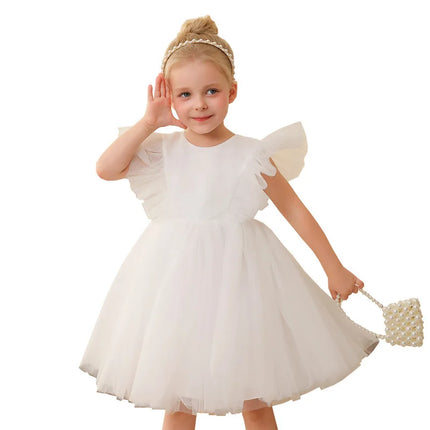 2025 new girls' evening gowns, children's wedding dresses and performance costumes, princess dresses for girls aged 2 to 10