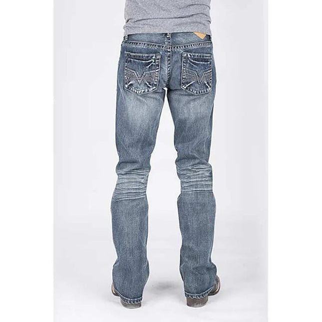 Tin Haul Guy's Jean (Medium Wash) - Men's Bootcut Jeans