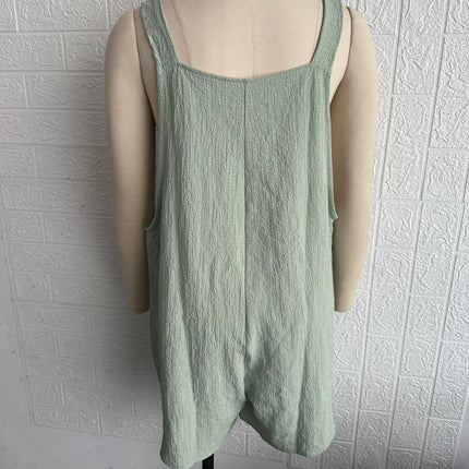 Women Clothing Summer Casual Suspenders Shorts Jumpsuit Suspender Pants Women
