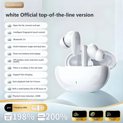 Lenovo New Wireless Earphone Bluetooth Headsets TWS 5.3 Stereo Earbuds Hifi Headphones HD Microphone For Iphone And Android