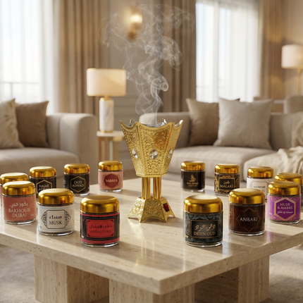 La Boîte Découverte Bakhour – Parfum d’Ambiance Oriental Traditionnel