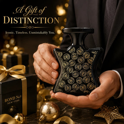 Bond No. 9 Wall Street Eau de Parfum – Luxury Black & Gold Star-Shaped Fragrance, Elegant Statement Scent for Daily Wear, Business Events & Evening Occasions