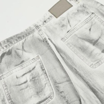 Men's Multi-Pocket Cargo Denim Jeans
