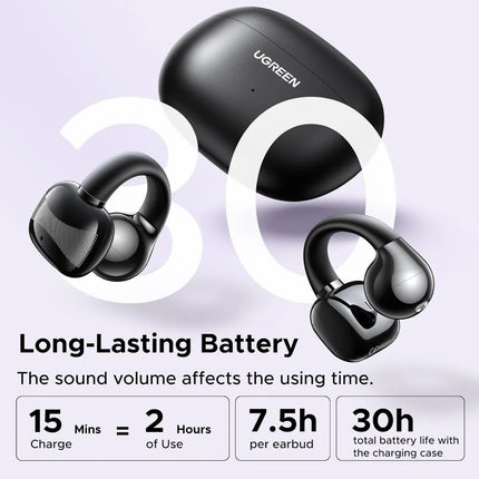 Earbuds with Bluetooth 5.4, Lightweight Wireless Headphones, 30H Playtime, IPX5 Waterproof for Active Use
