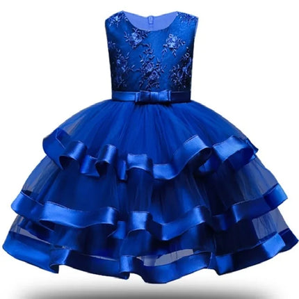Children Clothing New Years Christmas Dress Vestidos Costume New Baby Girls Flower Wedding Party Dresses Bebes Fille Vestodos