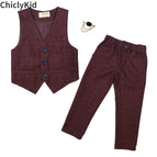 Red 2Pcs Sets(Brooch / 110(4T)