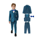 BLUE 4PCS / 10-11Years 29-34KG