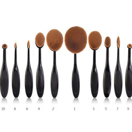 Makeup and make-up tool toothbrush