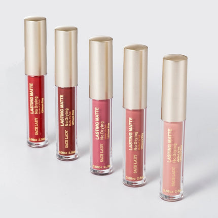 Make Up Waterproof Nude Lipstick Long Lasting Liquid Matte Lipstick Kit Lip Gloss Cosmetics Lipgloss Lip Makeup