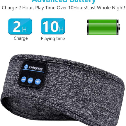 Sleep Headphones Bluetooth Headband,Upgrage Soft Sleeping Wireless Music Sleeping Headsets Perfect
