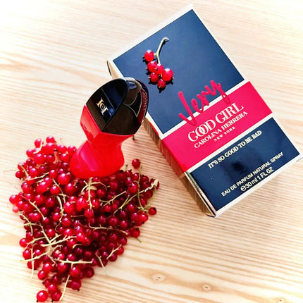 Carolina Herrera Very Good Girl EDP 80ml Perfume for Women Cherry Rose Vanilla Long Lasting Floral Luxury Fragrance Feminine Signature Scent Wedding Graduation Vacation Date Night Birthday Christmas Gift Single Bottle