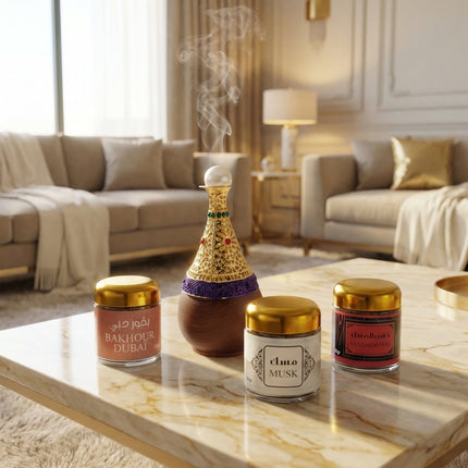 La Boîte Découverte Bakhour – Parfum d’Ambiance Oriental Traditionnel