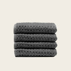 Charcoal / Washcloths (set of 4)