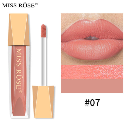 Matte Lip Gloss Liquid Pearlescent Lip Gloss Non Fading Non Stick Cup Velvet Lip Glaze Lipstick