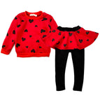Red cashmere / 100cm