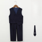 Navy 3-piece set / 130cm
