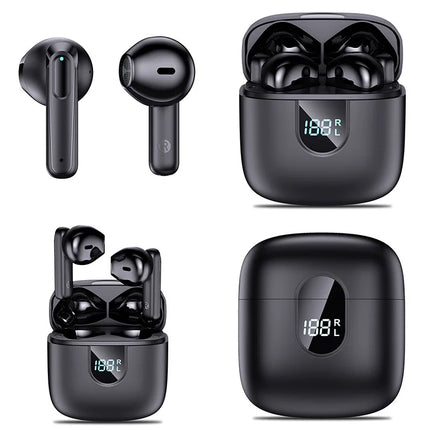 A18 AI Translator Earbuds  164 Languages BT5.4  Noise Cancellation  HD Call   Touch Control  Waterproof