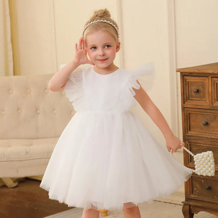 2025 new girls' evening gowns, children's wedding dresses and performance costumes, princess dresses for girls aged 2 to 10