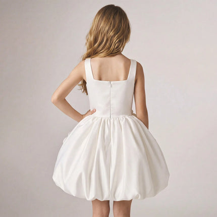 Children Dress European and American Host Piano Performance Dress Girls Birthday Banquet Wedding Princess Dress