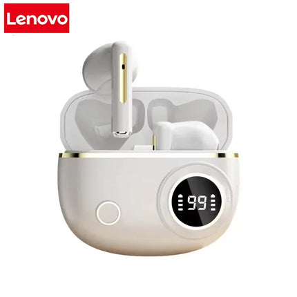 Lenovo TWS Wireless Bluetooth Headset LED Dislpaly Waterproof Noise Reduction Earphone Sports Stereo Noise Canceling Headphone