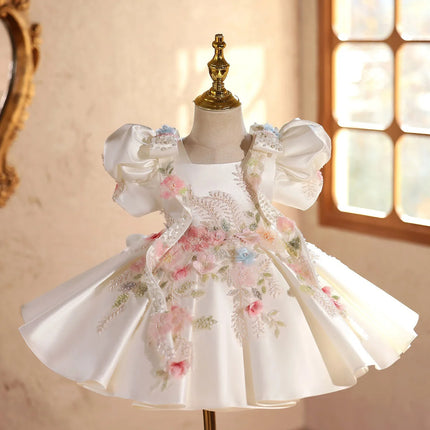 2026 Children GirlsTutu Kids Birthday Princess Gown Performance Pageant Costume Formal Dress Flower Girl Wedding Princess