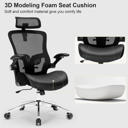Big And Tall Ergonomic Office Chair 400Lbs Heavy Duty