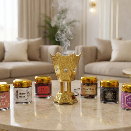 La Boîte Découverte Bakhour – Parfum d’Ambiance Oriental Traditionnel