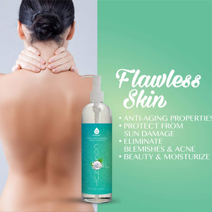 100% Pure & Natural Fractionated Coconut Oil