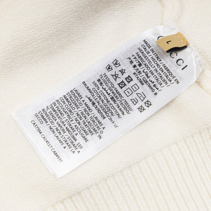 GUCCI Cotton Jersey Sweatshirt New & Authentic