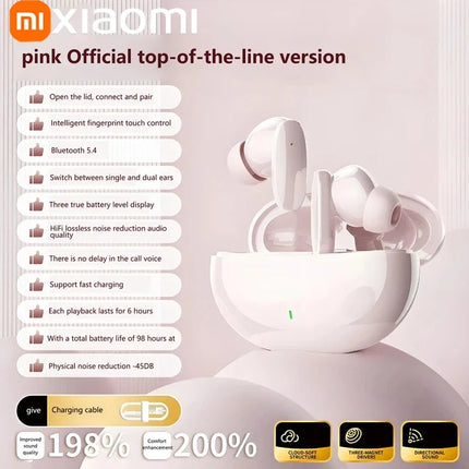 Lenovo New Wireless Earphone Bluetooth Headsets TWS 5.3 Stereo Earbuds Hifi Headphones HD Microphone For Iphone And Android