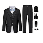BLACK 4PCS / 2-3 Years 29-33 LB