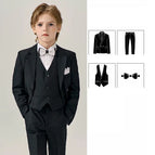 BLACK 4PCS / 6-7 Years 22-25KG
