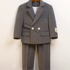Gray 2pcs / 5-6 Years  110-120CM