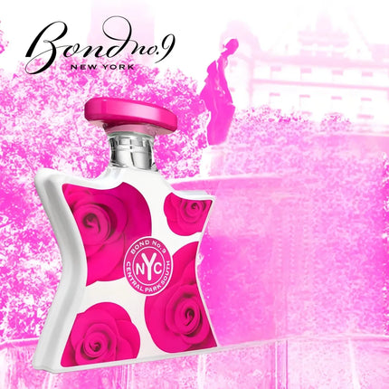 Bond No.9 Central Park South Eau de Parfum Spray For Women 3.4 FL OZ 100ml Pink Rose Star Bottle Long Lasting Floral Luxury Perfume Gift Box