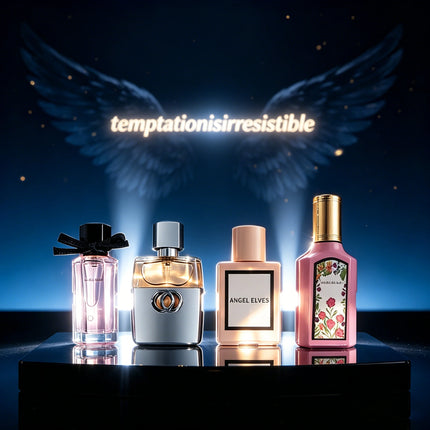 4Pcs Women Perfume Gift Set Long Lasting Floral Fruity Scent Eau de Toilette Elegant Ladies Fragrance Kit Valentine Birthday Present for Her