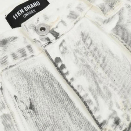 Men's Multi-Pocket Cargo Denim Jeans