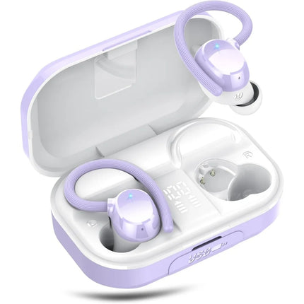 Wireless Earbuds: Long Playtime, Deep Bass, Waterproof Sport Headphones for Extended Workouts on iOS and Android