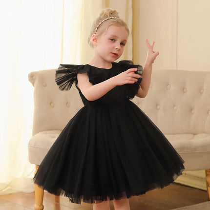 2025 new girls' evening gowns, children's wedding dresses and performance costumes, princess dresses for girls aged 2 to 10