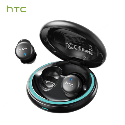 HTC NE92 Wireless Bluetooth 6.0 Sleep Earbuds In Ear Headphones Mini Invisible Earbuds 30H Playtime Comfortable Secure Fit Side Sleep Earphones HiFi Stereo Sound Noise Isolation for Sleeping Travel Office Relaxation Compatible with iOS Android