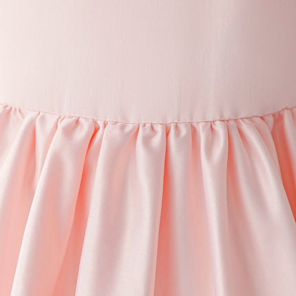 Summer Flower Party Girls Dress Elegant Wedding Bridesmaids Princess Prom Dresses Girl Gala Birthday Baptism Evening Kids Clothe