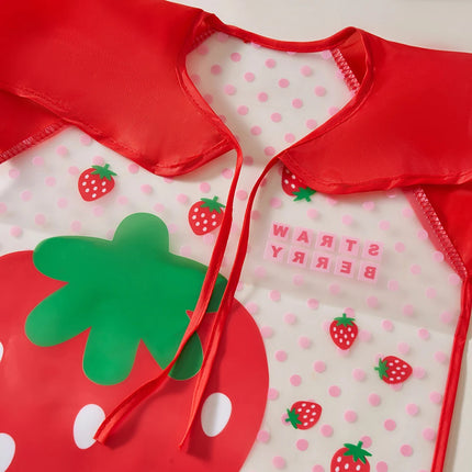 Waterproof Full Sleeve Baby Bibs Children Apron Long Sleeve Feeding Smock Kids Eating Breastplate Infant Scarf Clothing