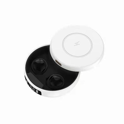Mini Small Semi-In-Ear Headphones With Wireless Charging