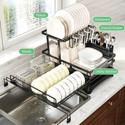 SpaceDry Dish Rack