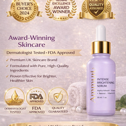 Kojic Acid & Alpha Arbutin Dark Spot Corrector Serum | Fade Hyperpigmentation | Ammuri